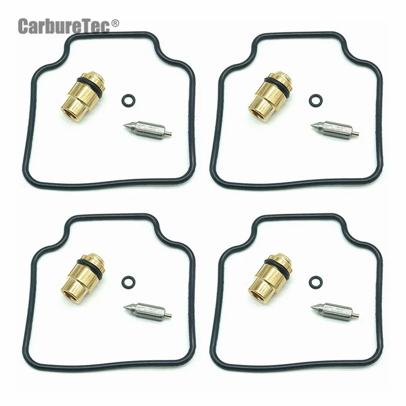 4X For Suzuki Gsx1100F Katana 1988 1989 1990 1991-1994 Gsx 1100 F Carburetor Repair Kit Carb Float Needle Valve Seat O-Ring Seal