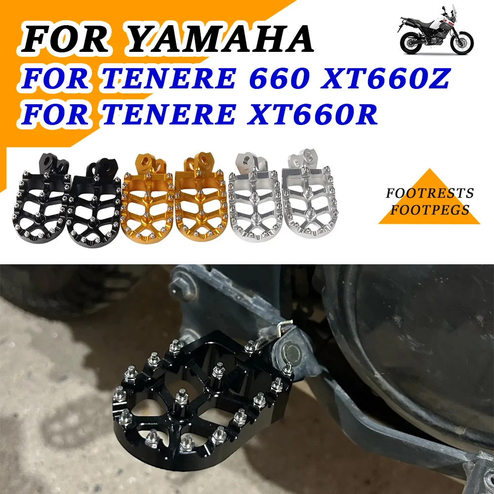 Accessori Moto Poggiapiedi Pedane Pedane Poggiapiedi Per Yamaha Tenere 660 Xt660Z Xt660R Xt 660 Z Xt660 R Xt 660Z Xt 660R