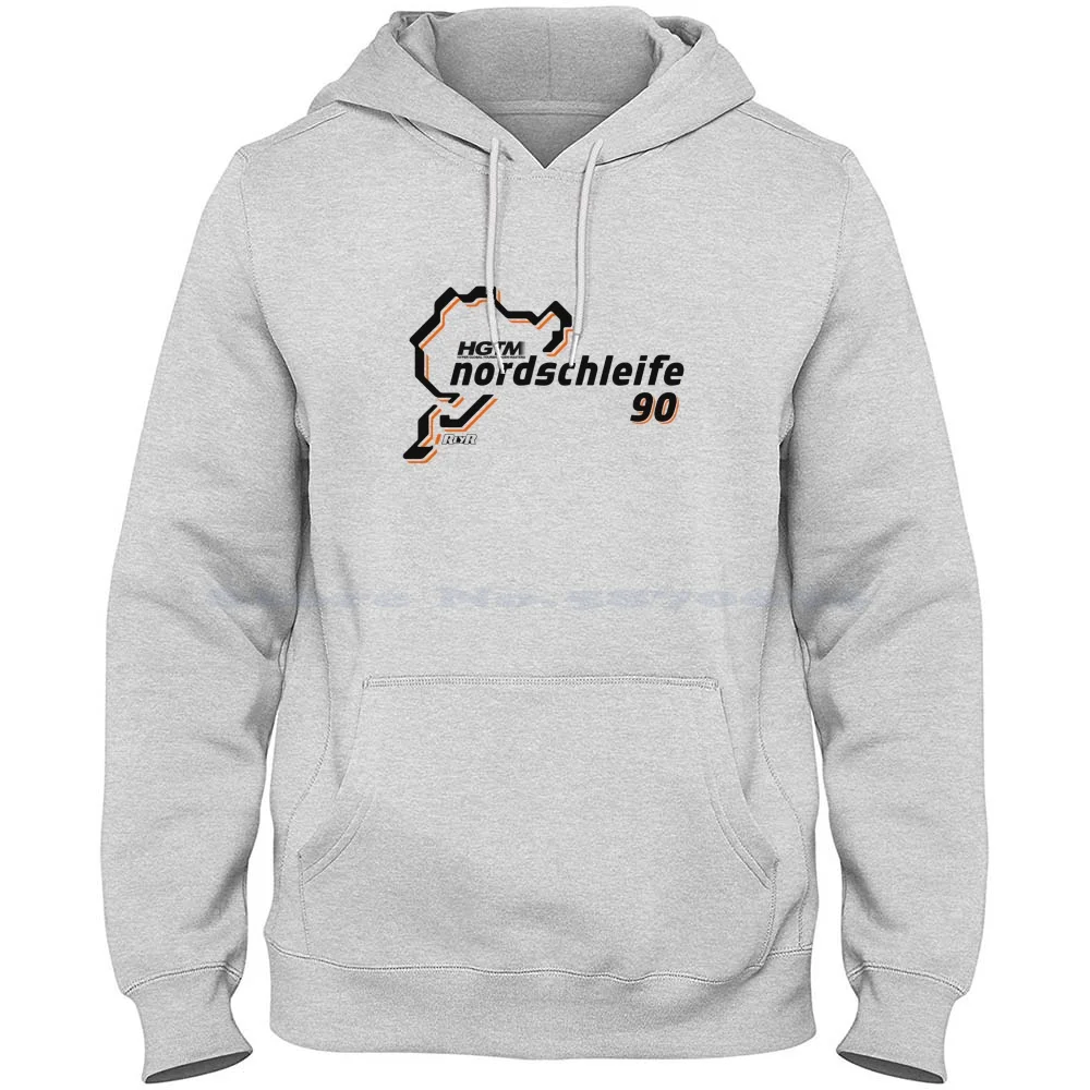 Hgtm Nordschleife 90 Logo Gold 100% Cotone Felpa Con Cappuccio Davvero Spazzatura Racing Virtual Sim Motorsport Car Dtm Hgtm Hyper Global