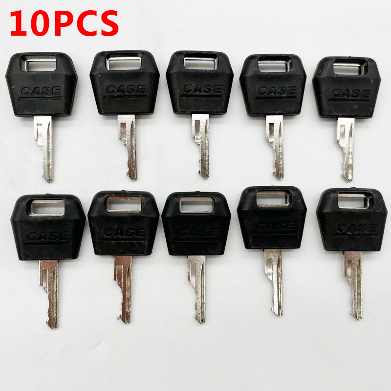 10 Pezzi Di Accensione Di Alta Qualità D250 Chiave D250 Accessori Per Custodia Skid Steer Loader Case Trattore Internazionale 1835C Skid