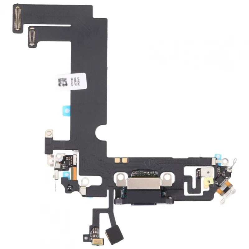 Flex Charging Compatibile Per Apple Iphone 12 Mini Cavo Connettore Microfono Nero # Iphone 12 Mini (A2176, A2398, A2399, A2400)