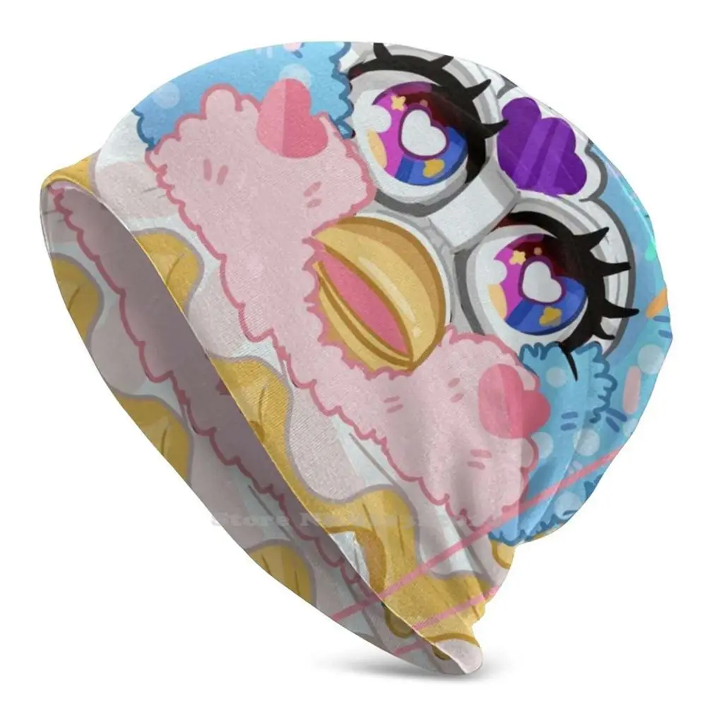 Clown Furby Warm Stretch Antivento Cap Copricapo Furby Furby Long Furby Cute Clown Custom Party Sprinkles Compleanno Creepycute