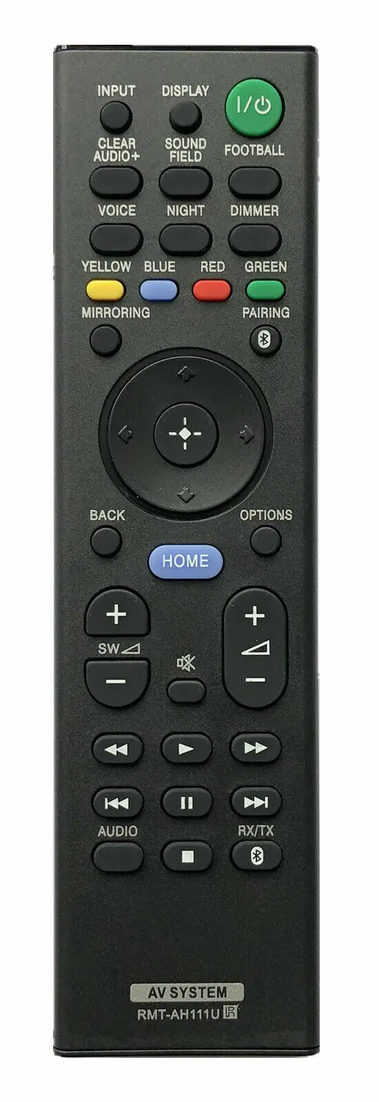 Nuovo Telecomando Rmt-Ah111U Sub Rmt-Ah240U Per Soundbar Sony Ht-Nt5 Sa-Nt5 Ht-Ct800