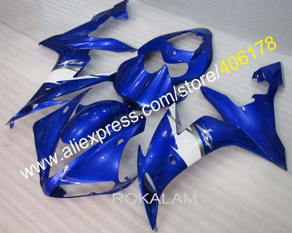 Per Yamaha R1 04 05 06 Carenatura Yzf1000 R1 2004 2005 2006 Yzf-R1 Yzf R1 Yzf-R1 Carenature Blu Abs (Stampaggio Ad Iniezione)