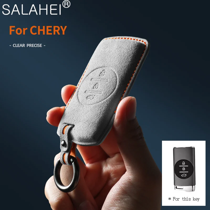 3 Pulsanti Car Smart Key Case Cover Shell Per Chery Exeed Lx Txl Tiggo 7 8 3X Plus Pro 5X Eq7 Arrizo 5 Pro Gx 2020 Accessorio Auto