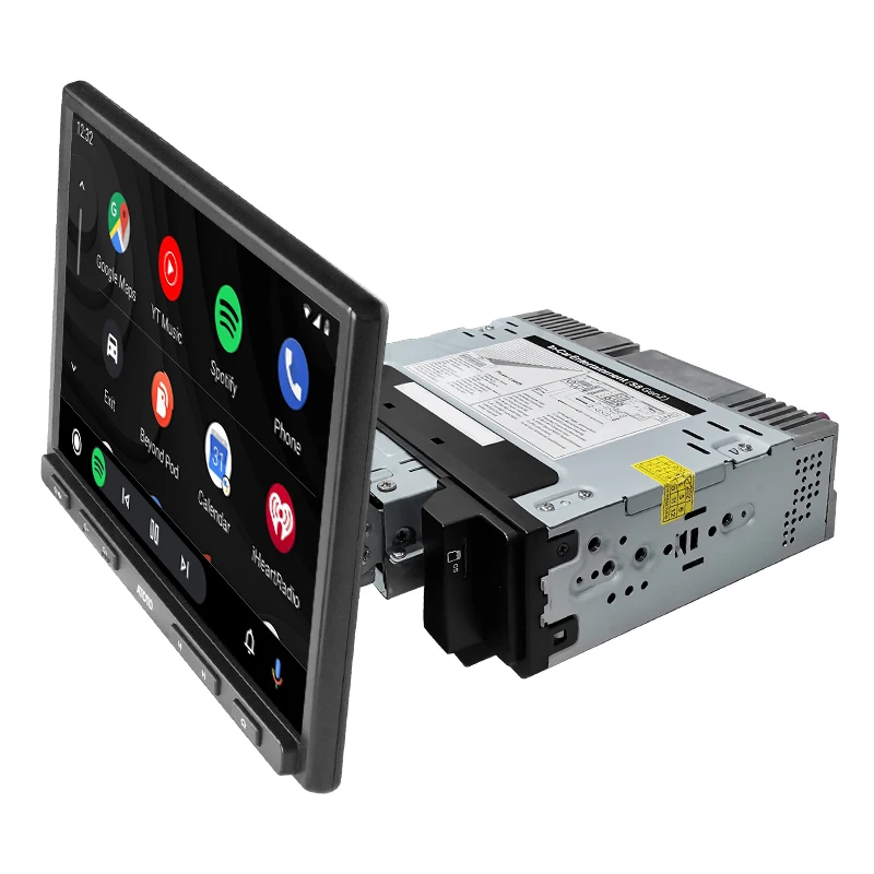 Atoto S8 1Din 2 Din Android 10 Autoradio Autoradio 8 "Touch Screen Retrattile Gps Wifi Bt Fm Rds Aux Stereo Auto Radio