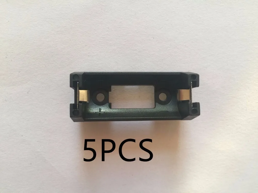 5 Pz Battery Box Holder Caso Clip Per Cr123 Cr123A Batteria Al Litio