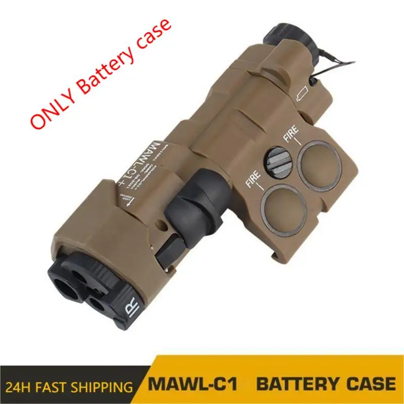 Tactical Mawl-C1 Battery Case Hunting Waterproof Box Portatile Per Cr123/Aaa/Aa Airsoft Paintball Outdoor Tool Just A Case