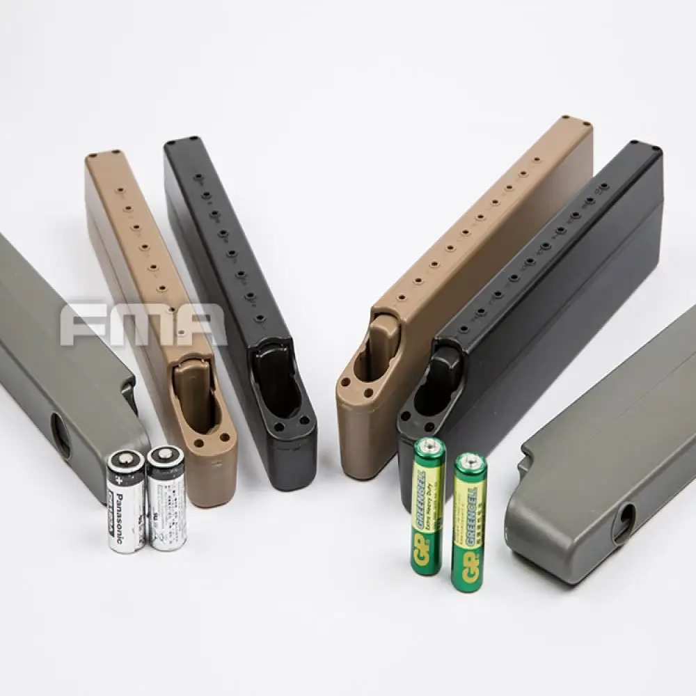 Fma Hunting Sport Function Aa / Cr123 Custodia Per Batteria Custodia Organizer Supporto Tb1308/1309 Bk/De/Fg