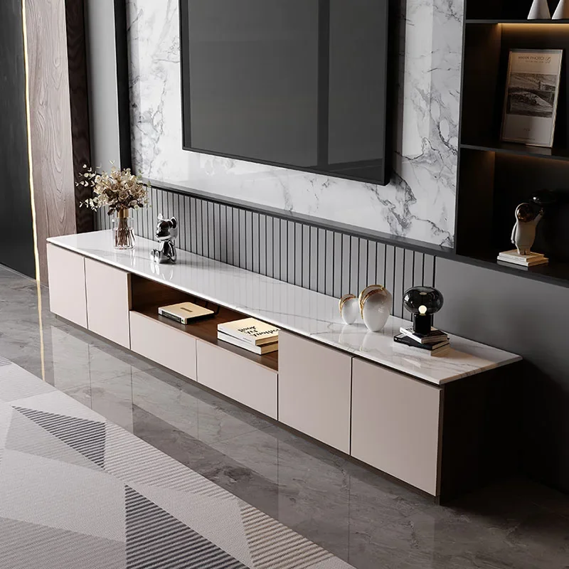 Unità Componibile 80 Pollici Porta Tv Piedistallo Mobile Nordico Mobile Tv Portatile Moderno Muebles Tv Salon Mobili Soggiorno