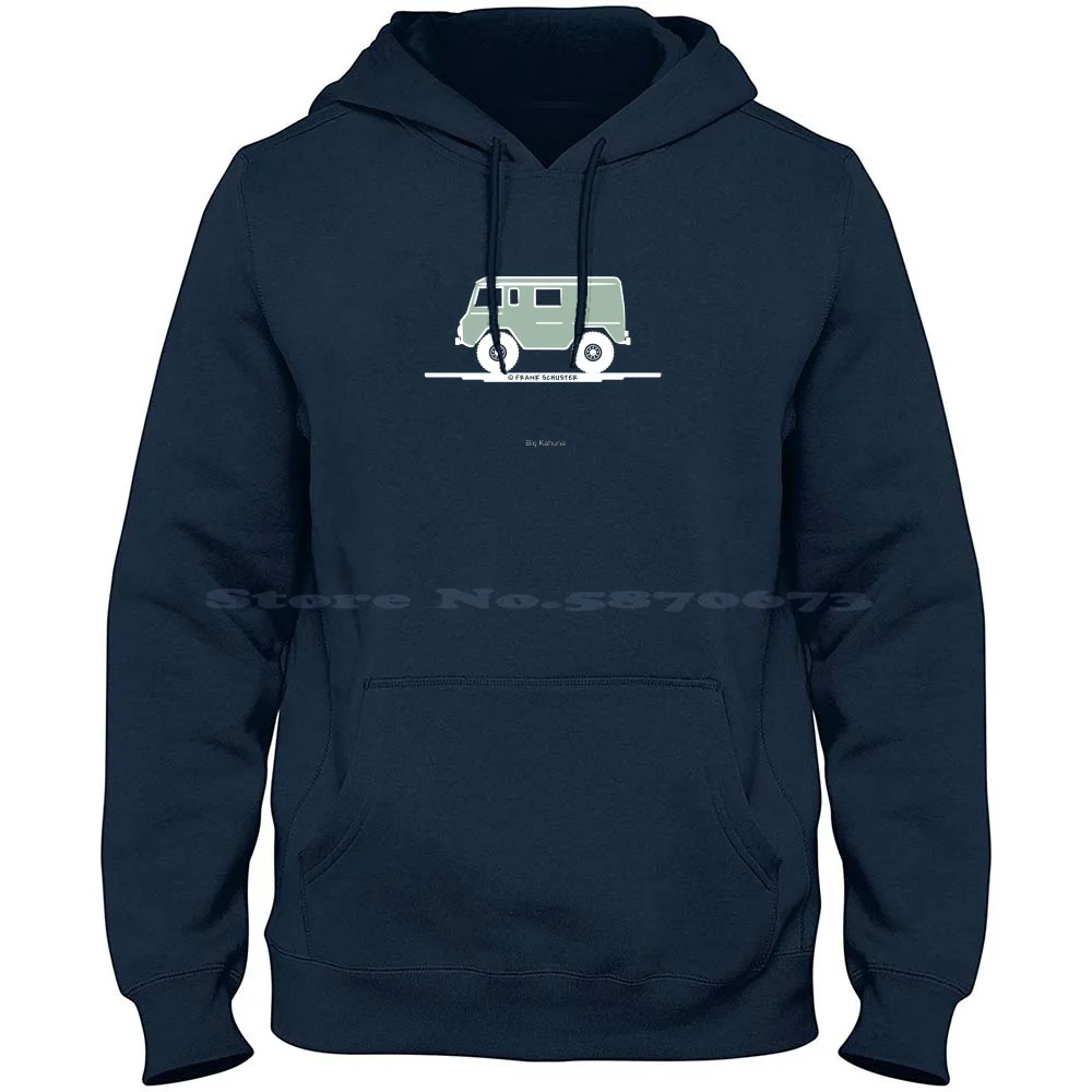Laplander C303 Per Camicie Nere 100% Cotone Felpa Con Cappuccio Classic Laplander C303 C303 Frank Schuster 1961 1973 Auto Militare 4X4
