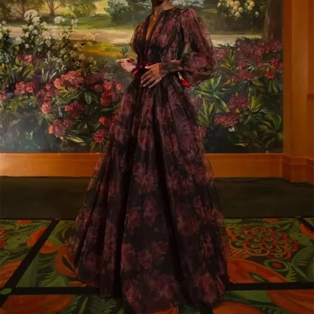 Bohemian Prom Dresses 2022 Платье Для Свадебной Вечеринки Off The Shoulder A Line Vestido De Festa Longo Custom Made Party Dress