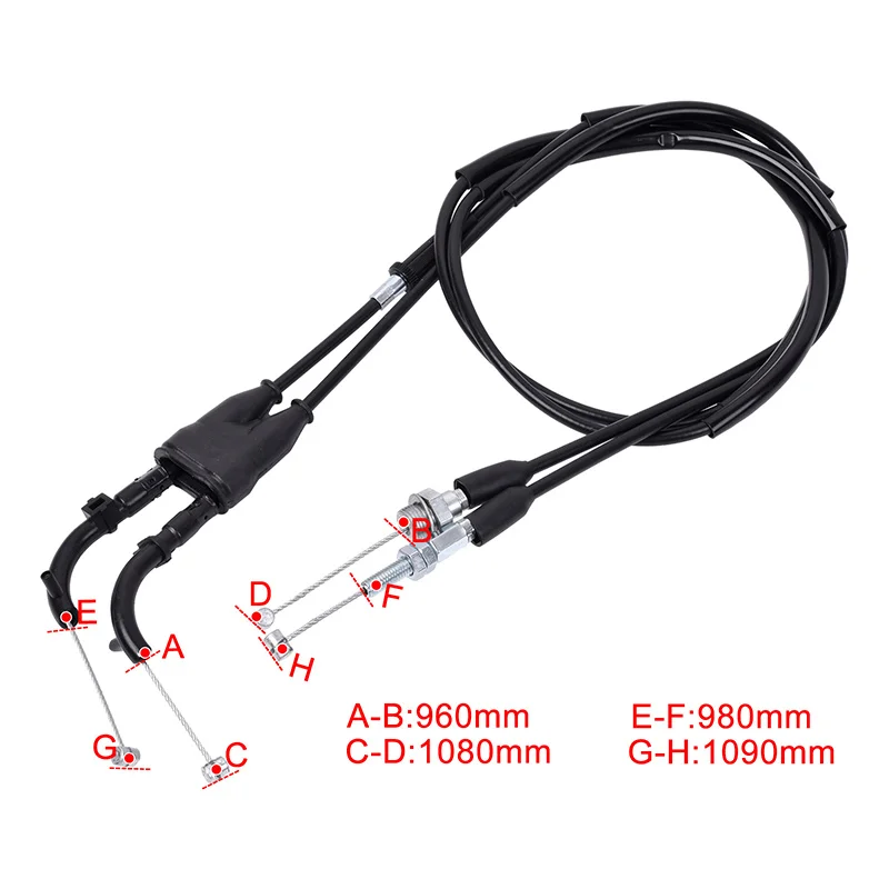 Cavo Della Linea Del Cavo Dell'Assemblea Dell'Alloggiamento Dell'Acceleratore Del Motociclo Per Yamaha Yz250F Yz250F Bw Bl Yz250F Dw Yz250F Dl Yz250 1