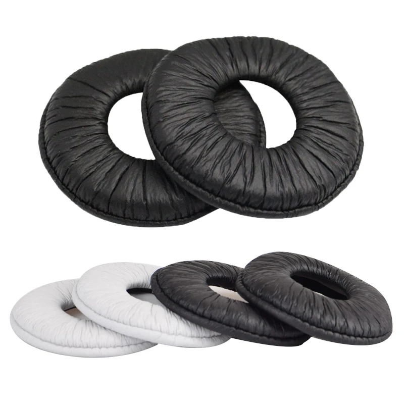 Mdr-Zx100 Earpads - 1 Paio Di Ricambio In Pelle Proteica Cuscino Auricolare Per Sony Mdr-Zx100 Zx300 V150V300 70Mm Cuffia