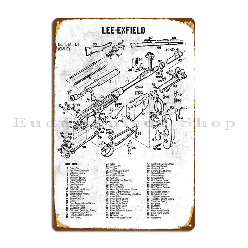 Leeenfield Metal Platform Poster Home Cinema Design Personalizza Cinema Tin Sign Poster