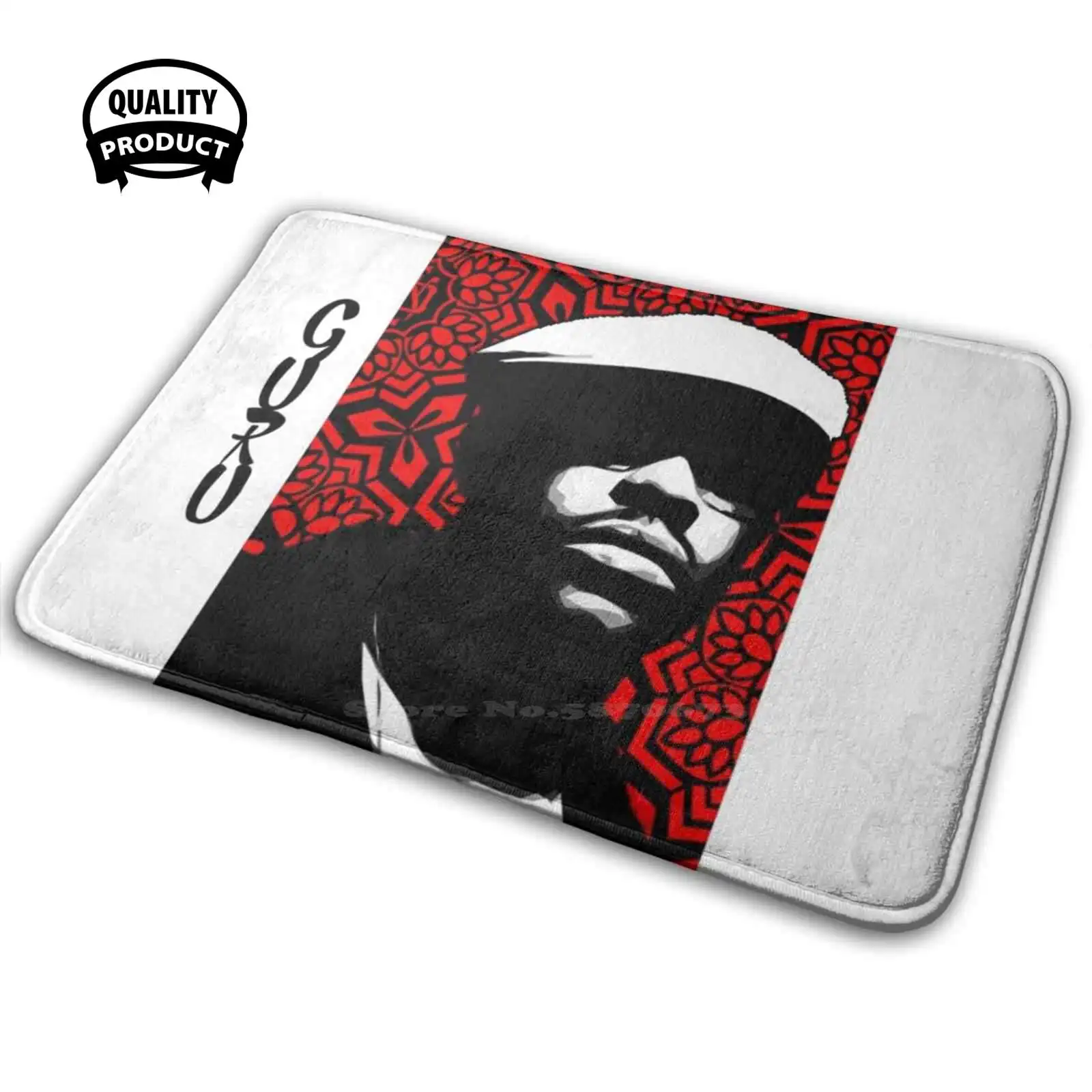 Gan R 3D Articoli Per La Casa Tappeto Tappeto Tappeto Cuscino Gan R Hip Hop Rap Gan R Dj Premier Old School Premier 90S Sotterraneo De La