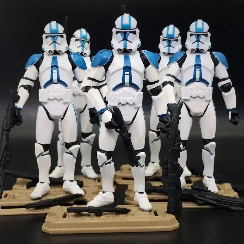 Star Wars 442Nd Trooper Commando Gunner Arc Captain 6 "Action Figure Fase 2 Green Team Clone Toys Doll Model Gifts