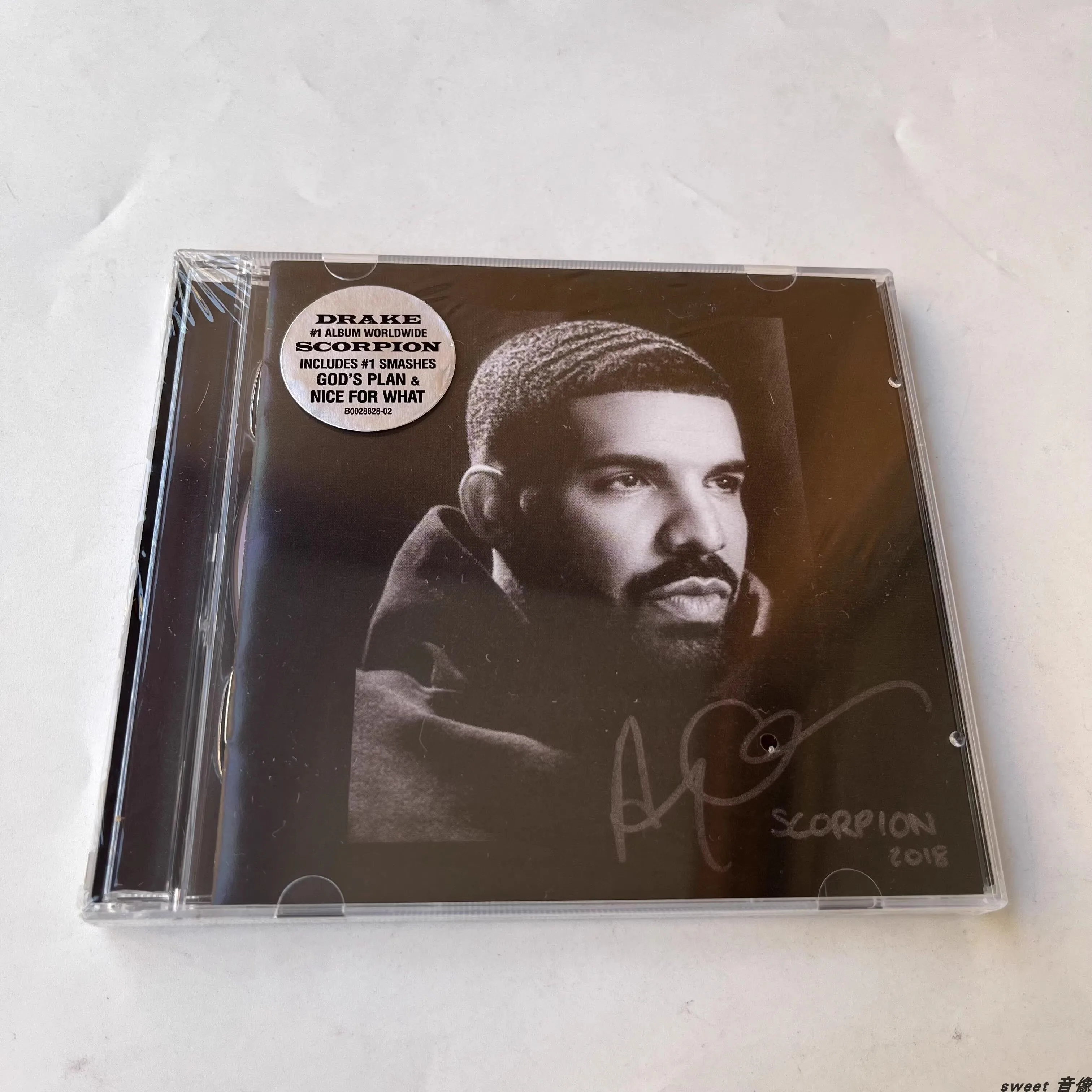 Rap Aubrey Drake Spencer Music Cd Scorpion Album Cosplay Compact Disc Car Walkman Soundtracks Box Party Music Collection Regali