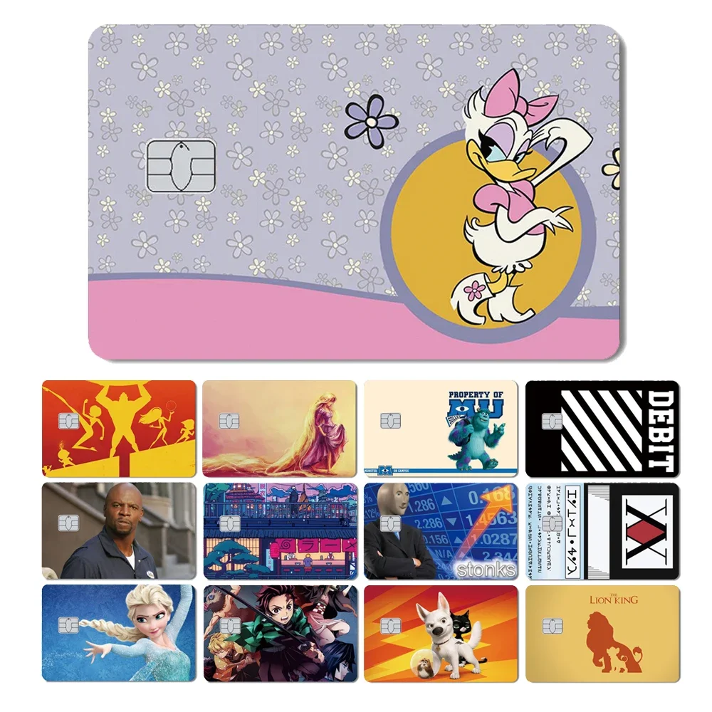 New Amine Hunter X Hunter Snake Stonks Pvc Credit Debit Bank Card Bus Card Film Skin Sticker