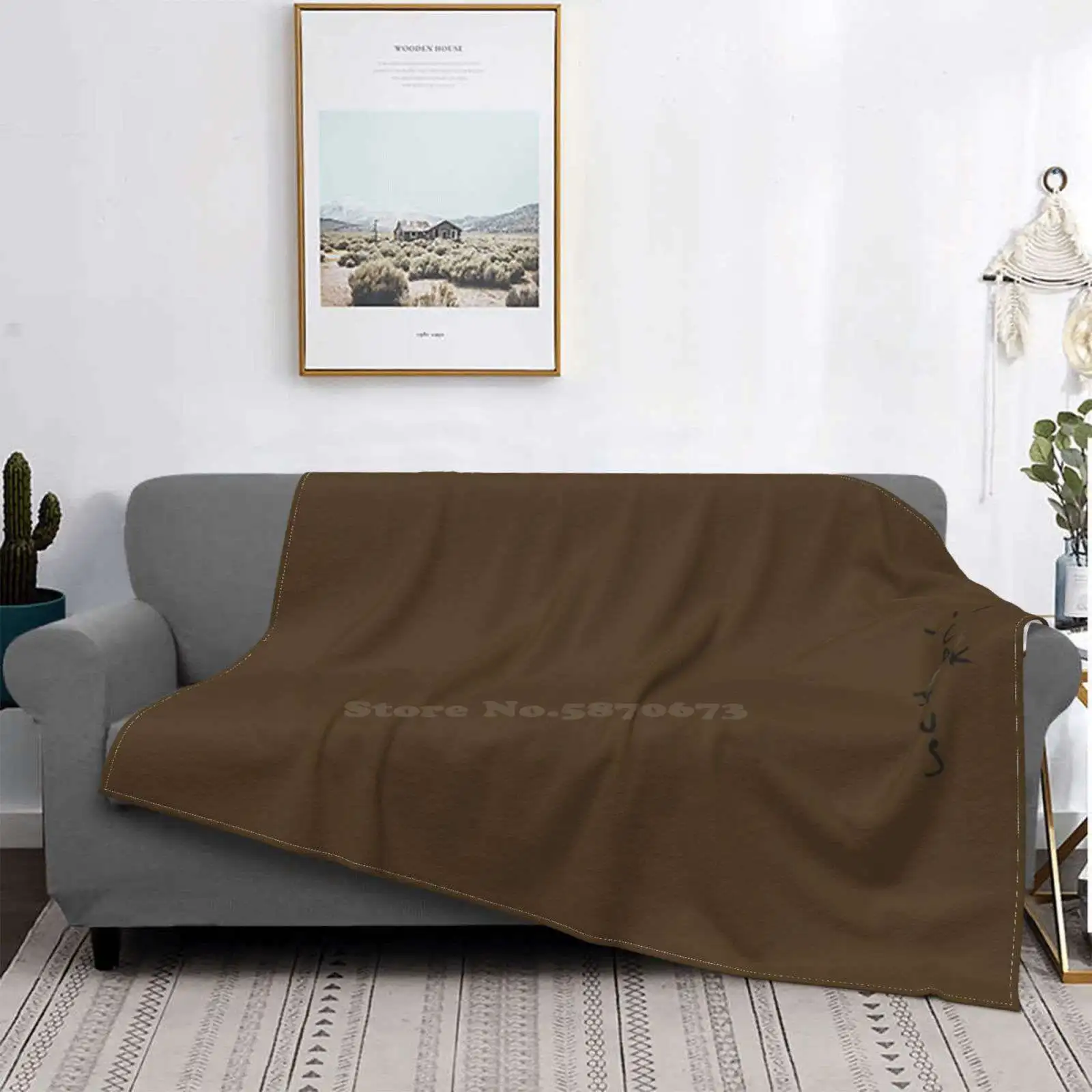 Cactus Prezzo Basso Nuova Stampa Novità Moda Morbida Coperta Calda Cactus Jack Travis Scott