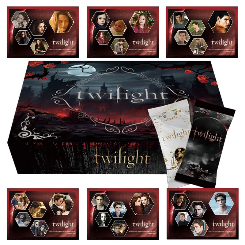 La Più Recente Edizione Inglese Twilight City Series Collection Cards Booster Box Movie Character Limited Periferiche Card Kids Regali Di Natale