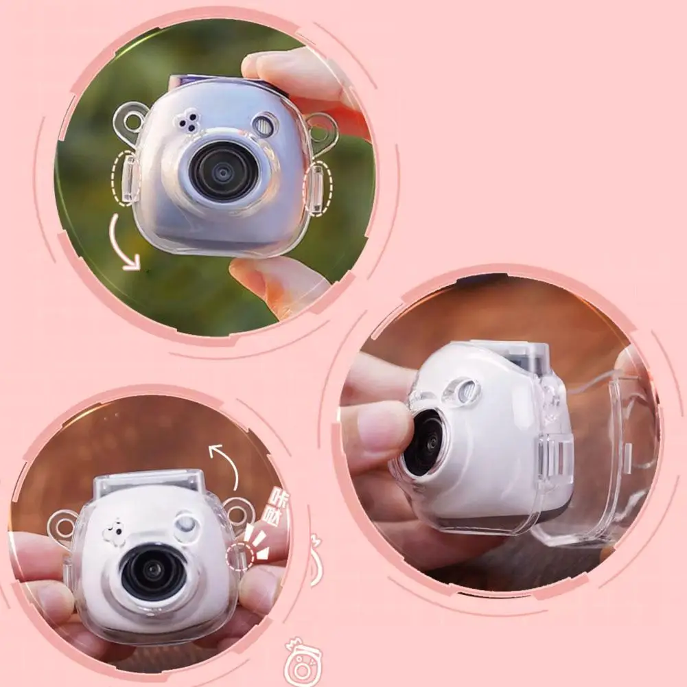 Per Fotocamera Fuji Instax Pal Cristallo Trasparente Antigraffio Anti-Caduta Pc Protettivo Per Instax Pal Q7Q5
