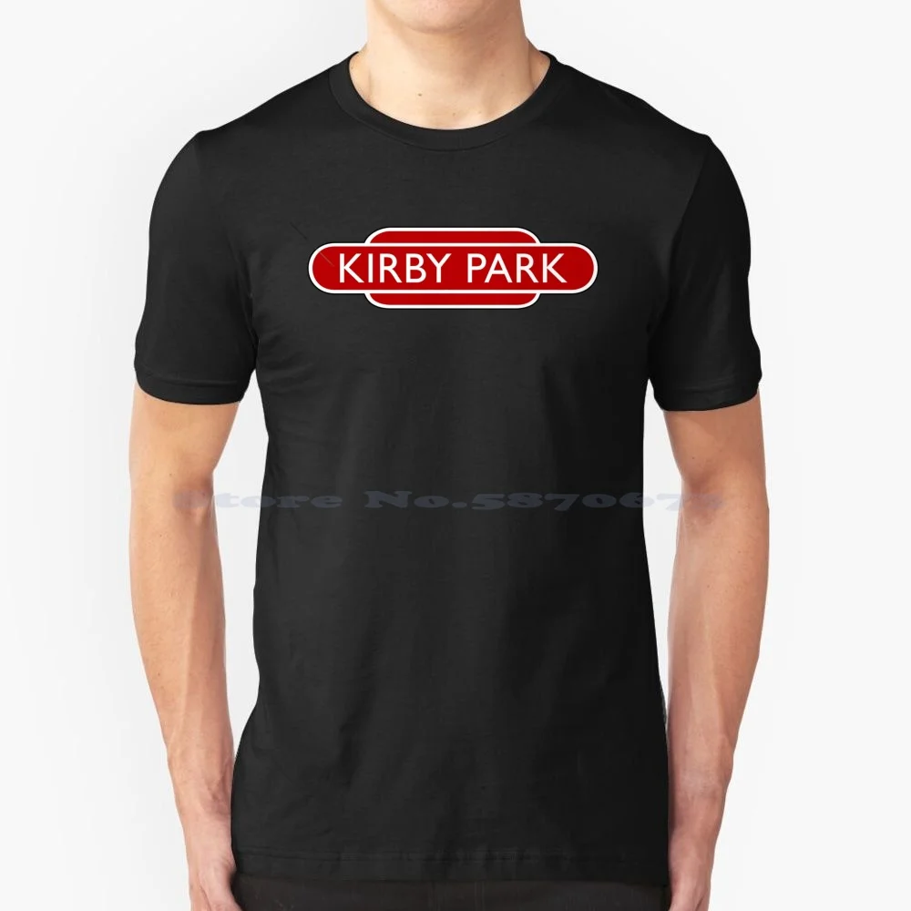 Park T Shirt 100% Cotone Tee Park Stazione Del Parco Ferroviario Park Totem Park Sign Park British Railway Park Vintage Park Midland