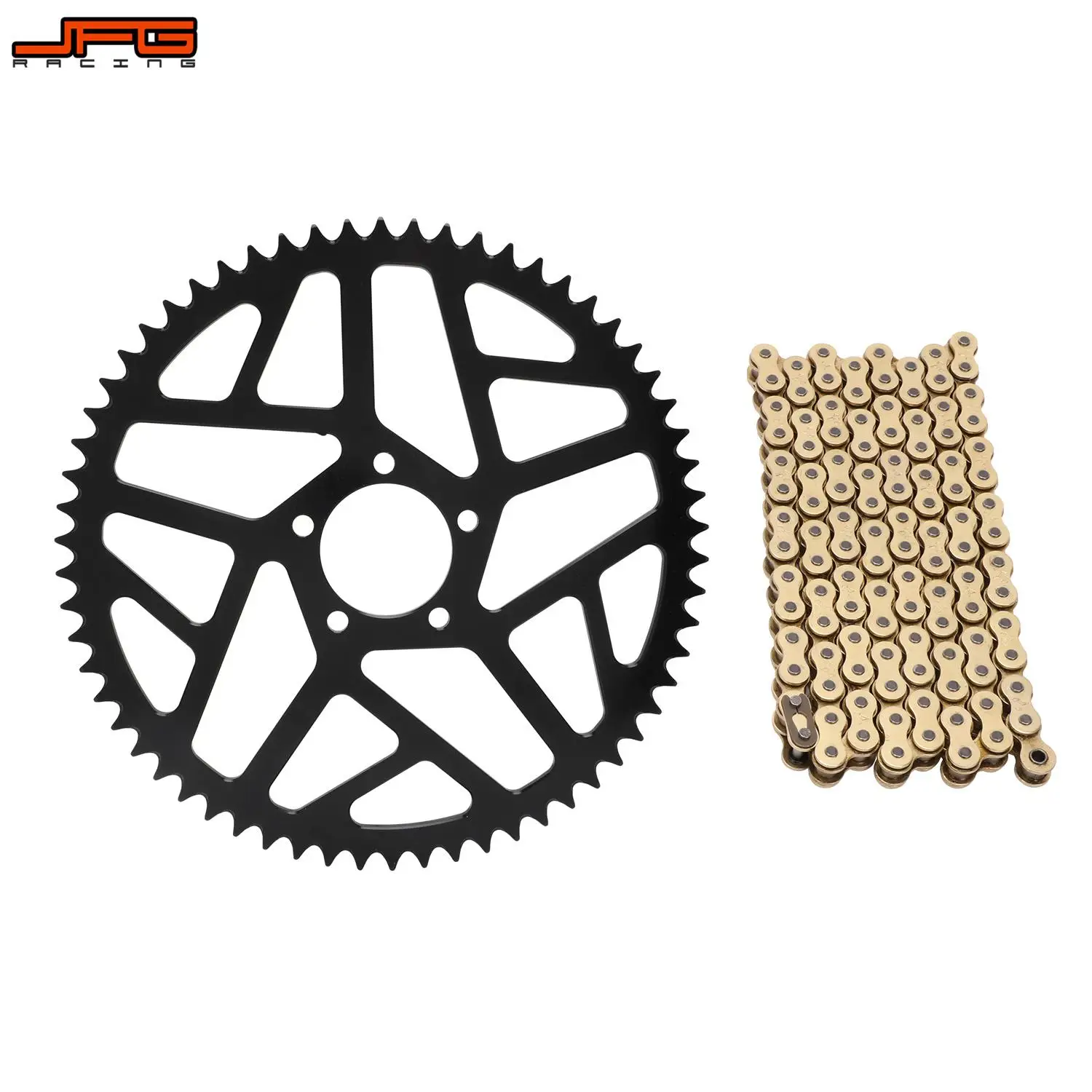 Moto 7075 Alluminio 58T 62T Pignone 106L 112L 120L Catena Set Kit Per Sur-Ron Surron Segway Elettrico Cross-Country Bike