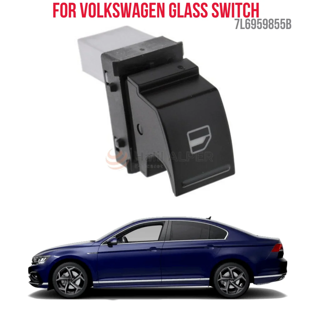 Per Interruttore Finestra Singolo Vw. Caddy-Golf 5 -Passat B6 Oem 7L6959855B Super Qualità Alta Soddisfazione Prezzo Accessibile Consegna Veloce