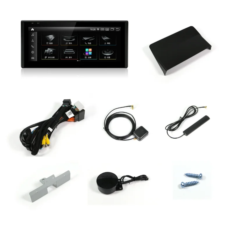 Android 10.25 Pollici Car Dvd Multimedia Player Head Unit Autoradio Navigazione Gps Stereo Carplay Bt Connection Audi Q3