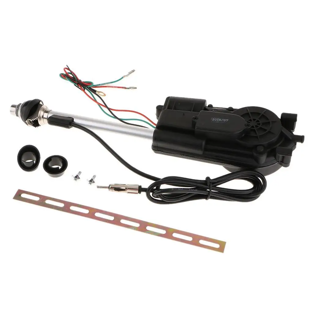 Auto Car Power Antenna Elettrica Antenna Automatica Albero Am Radio Fm Universale