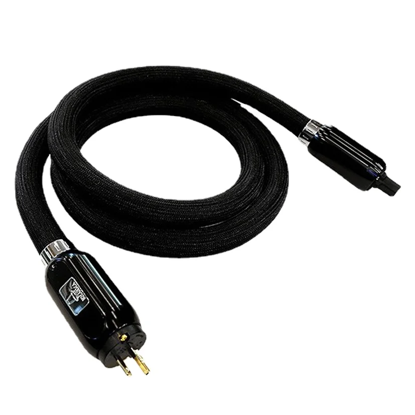 Cavo Di Alimentazione Kharma Hi-End Kpc-Gr-1C Cavo Di Alimentazione Audio Ue Rodiato Serie Grand Reference