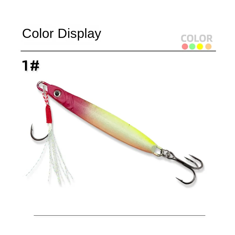 Japan Shout Shore Jigging Lures 10G/20G/30G/40G Shore Game Jig Pesca In Mare Slow Jig Metal Jigging Boat Fishing Esche Artificiali