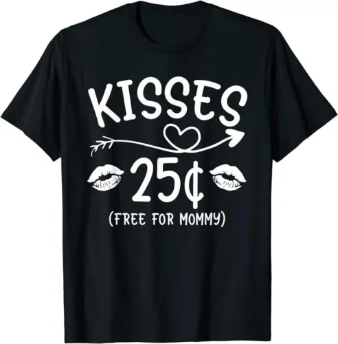 Baci 25 Centesimi Divertente San Valentino Bambini Bambino 2022 T Shirt Maniche Lunghe O Corte