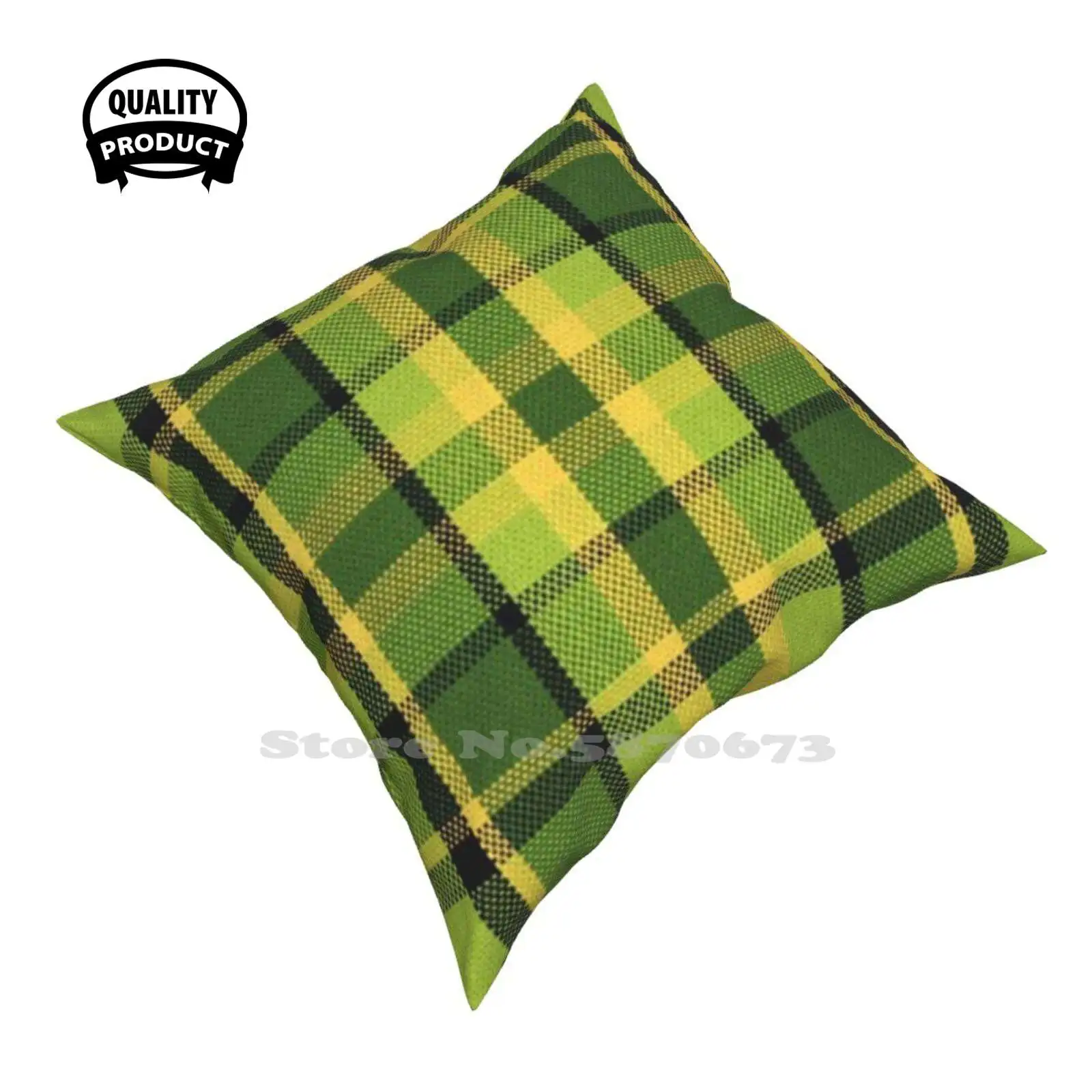 Bulli Bus Copertura In Tessuto T2 Cuscini Verdi Custodia Camera Da Letto Decorazione Della Casa Bullish Westfalia T2 Materiale Van Vanlife Green Check