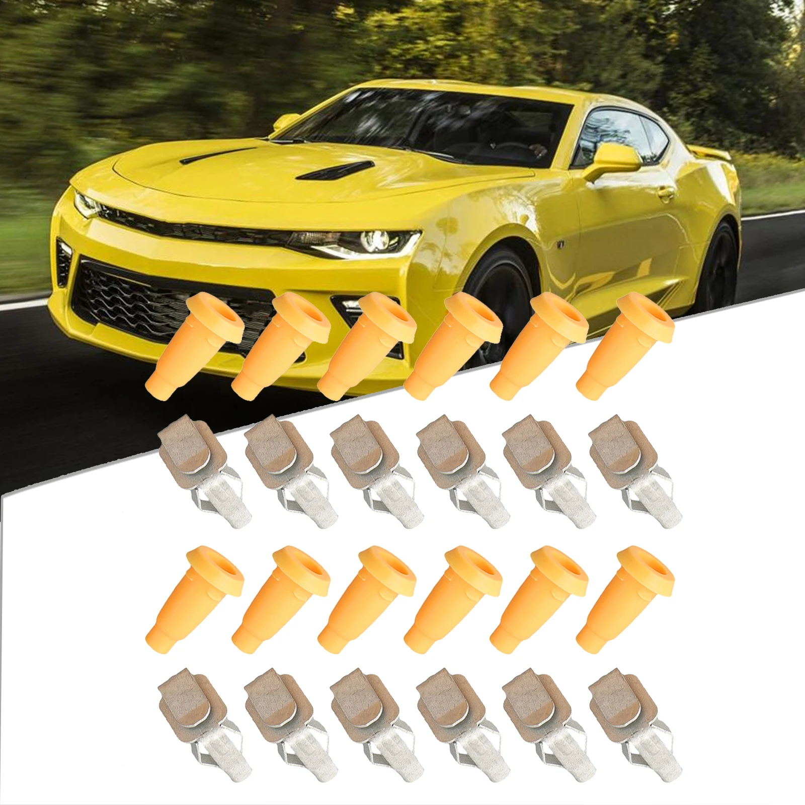 Per Camaro Per Chevy Door Panel Frame Plugs & Clips 4500027 Interni Door Panel Plug & Clip Set Parti Di Auto E Camion