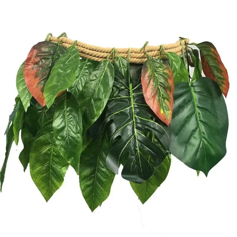 Unisex Adult Kids Moana Maui Leaf Gonna Hula Gonne Accessorio Costume Cosplay