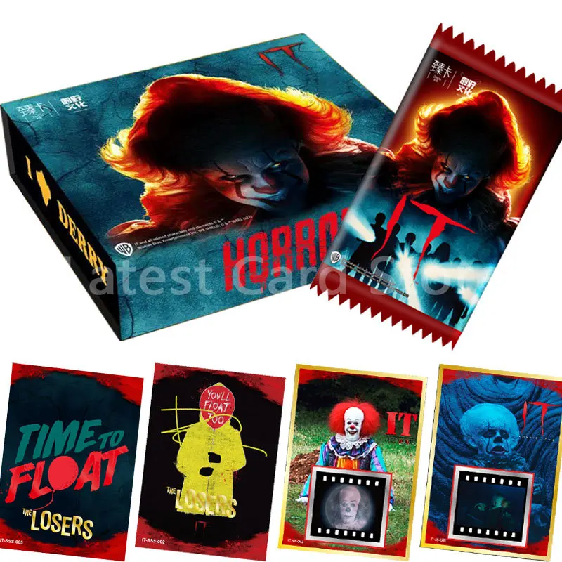Genuine Derry Horror It Periferiche Card Booster Box Collection The Loss Sss Actor Signature Cards Game Toys For Children Gift