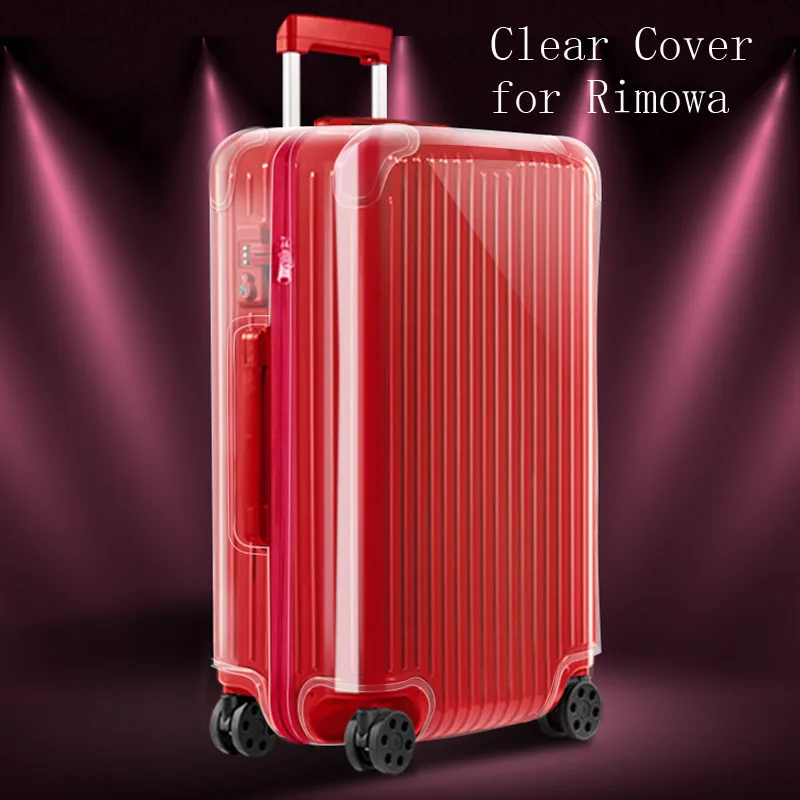 Copertura Trasparente In Pvc Per Rimowa Essential Con Protezione Trasparente Per Valigia Con Cerniera Addensare Alta Qualità Personalizzata