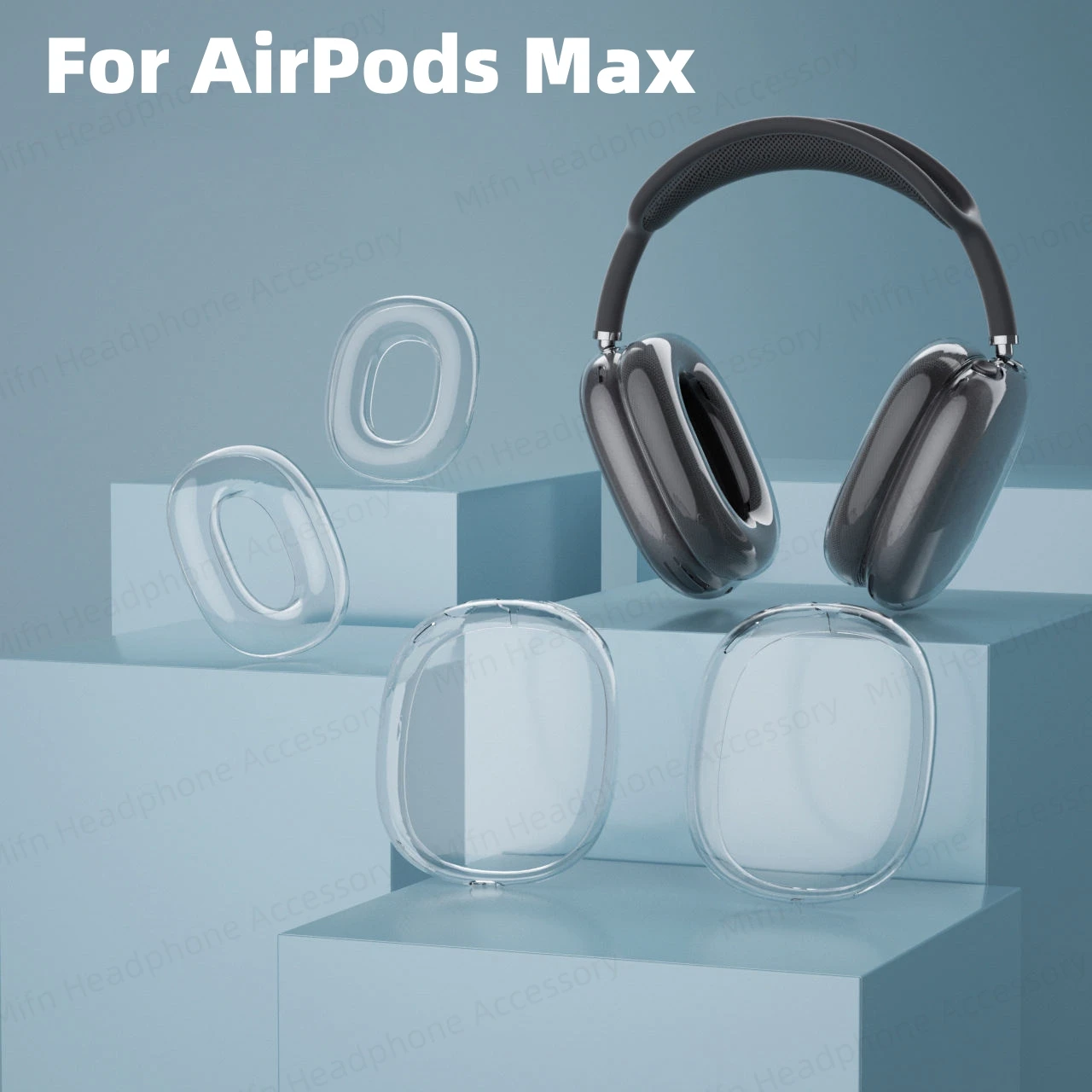 Custodia Morbida Antigraffio Trasparente Per Airpods Max Tpu Custodia Protettiva Per Cuffie Antiurto Wireless Per Airpod Max 2020