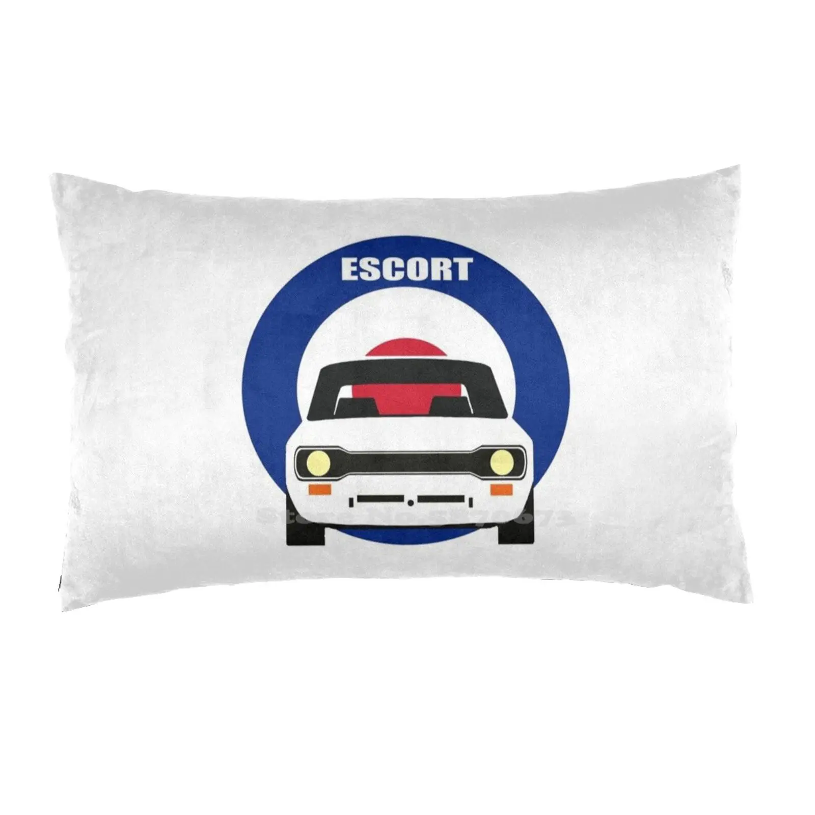 Ford Escort Mk1 Rs 1800 2000 Messico Classic Retro Car Fashion Pillow Cover Rettangolo Federa Escort Mk1 Escort Retro Escort