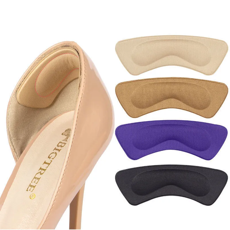 Heel Stickers Anti-Wear Shoes Back Heel Pain Relief Adjustable Foot Care Cushion Pads Sponge Follow-Up Post Heel Liner Insoles