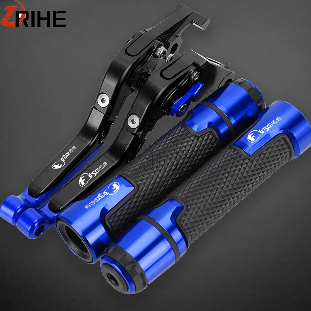 Moto 7/8 "22Mm Manopole Manopole Leve Frizione Freno Regolabili Per Bmw F650Cs Dakar F 650 Cs Dakar Dakar 2000-2007 2006 2005