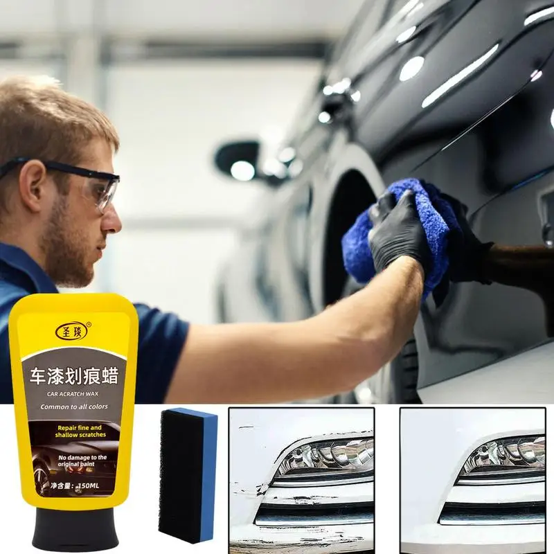 150Ml Scratch Wax For Cars Car Scratch Repair Artefatto Scratch Repair Paste Cera Lucidante Universale Auto Detailing Paint Polish