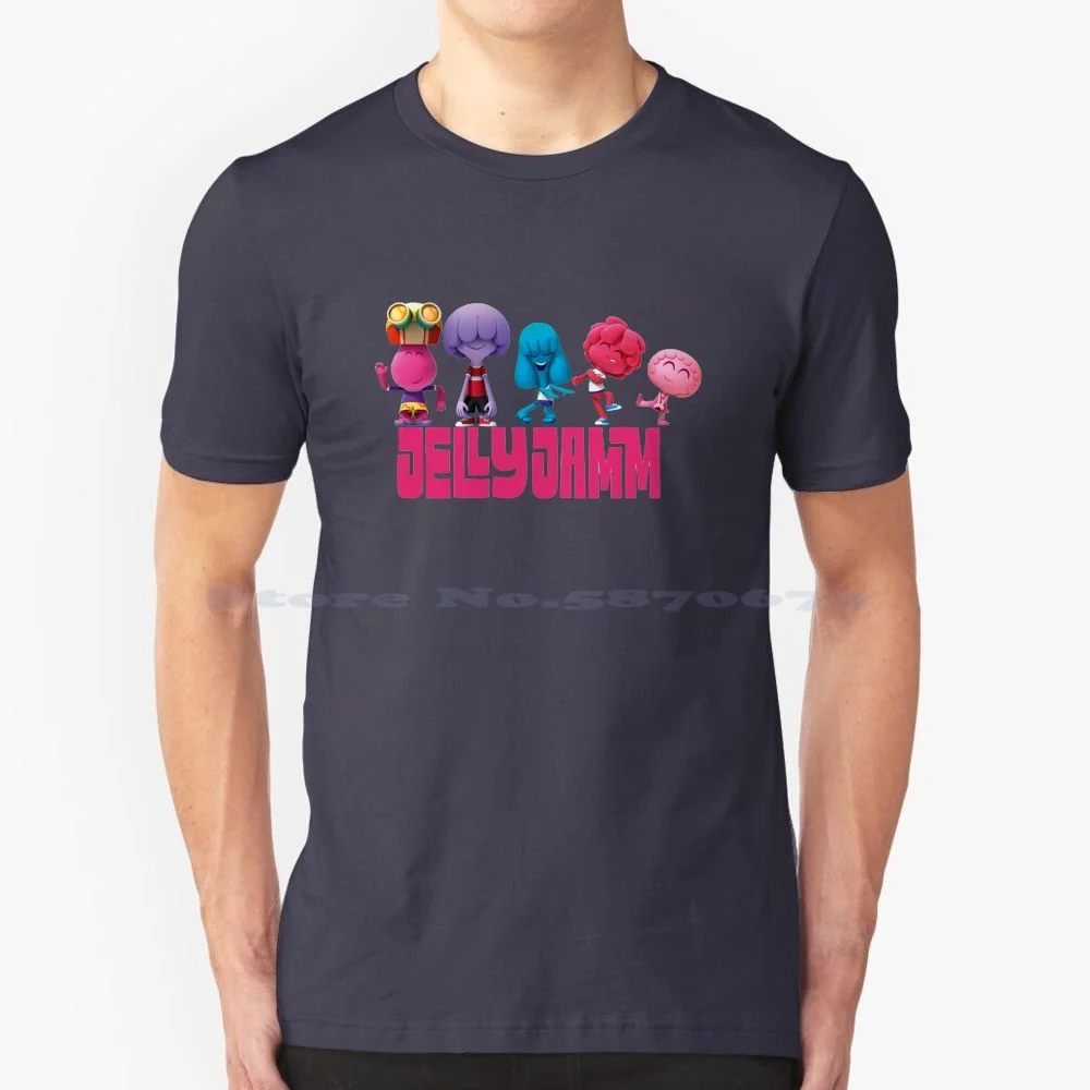 Jelly Jam Dance Friends T Shirt 100% Cotone Tee Tv Series Tv Cartoon Beautiful Jelly Jamma Goomo Jam Rita Jelly Jam Mina