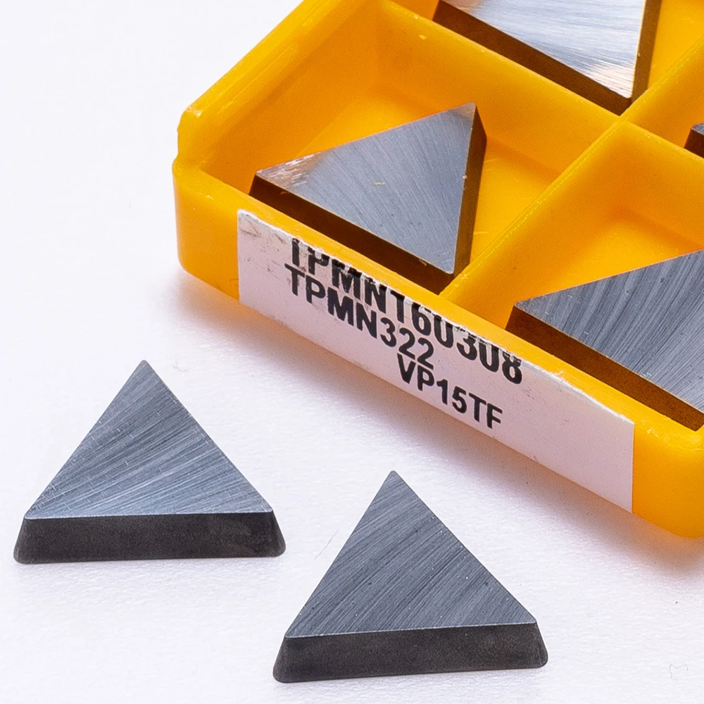 10Pcs Muslimt Insert Cnc Metal Tornio Cutter Tool Lama Tpmn Per P. M.K