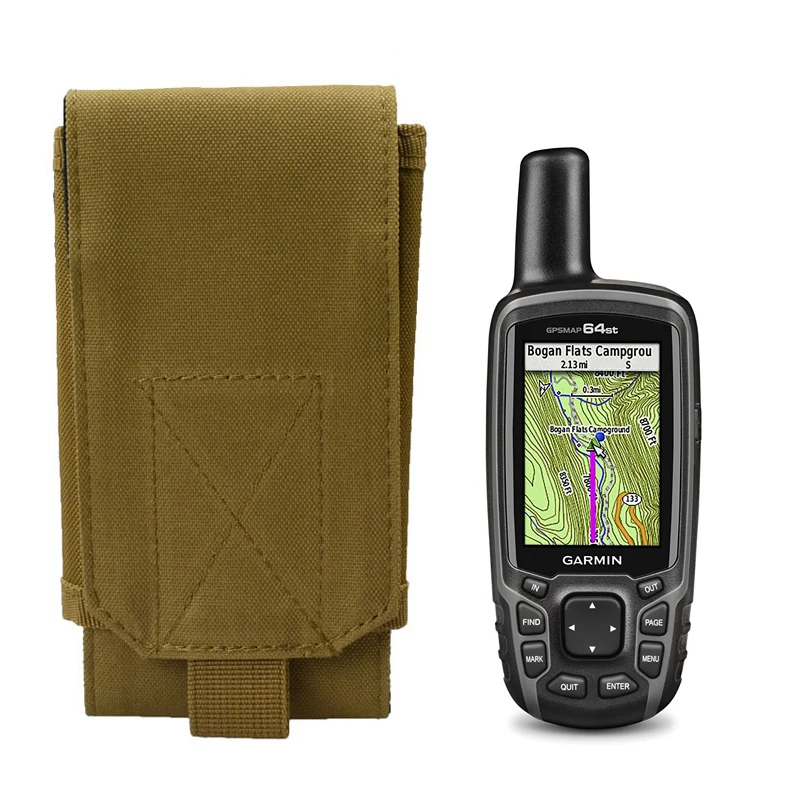 Army Camo Camouflage Borsa Portatile Custodia Da Cintura Per Escursionismo Gps Garmin Gpsmap 64St 62St 64 64Sx 64Cs 62Cs 66St 66S 65Sr 66I 67
