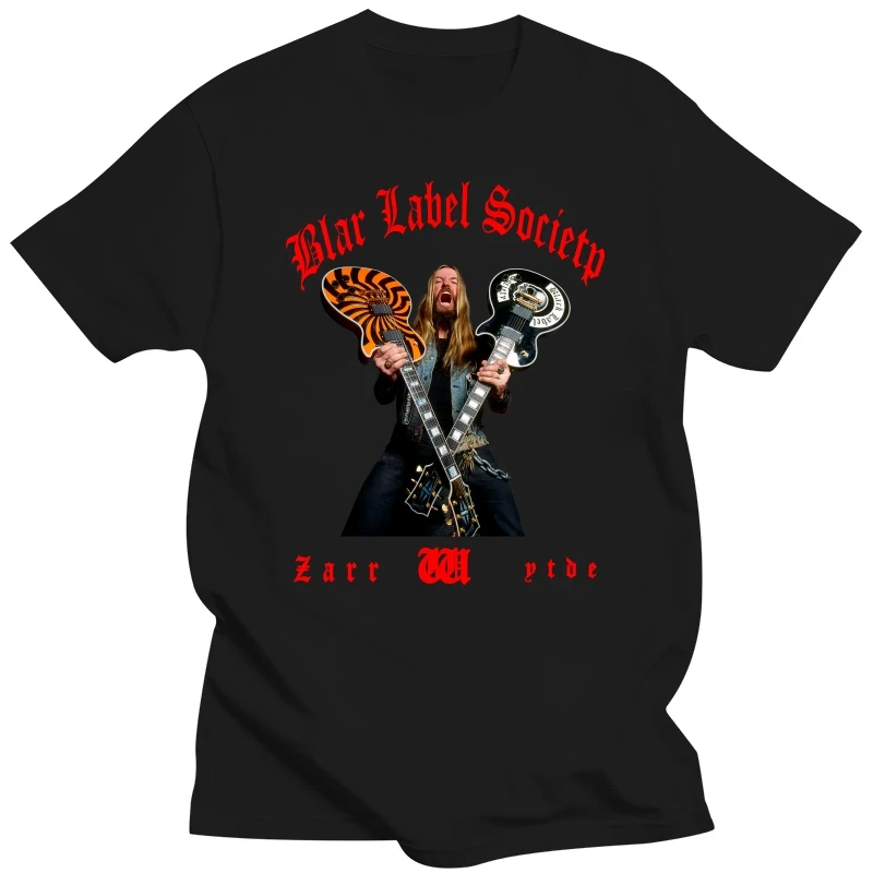 Maglietta Da Uomo Bootleg Black Label Society Zakk Wylde T-Shirt