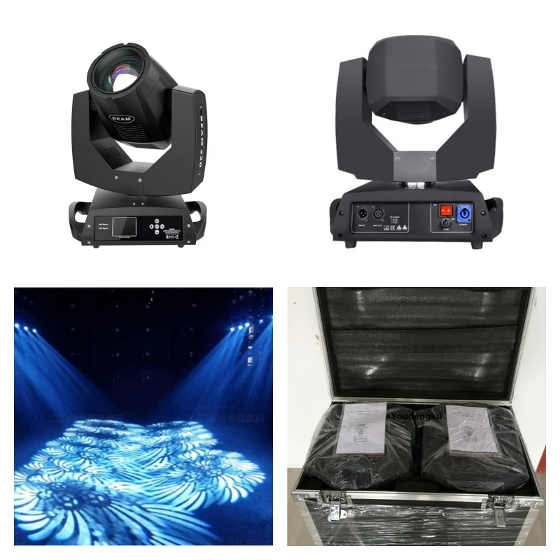 4 Pezzi Con Flight Case Concert Stage Event Beam 230 Moving Head Light Beam R7 230W Moving Beam 7R Moving Head