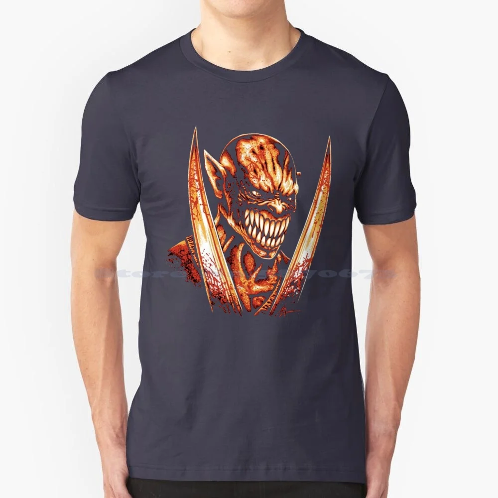 Mortal Kombat Baraka Smile T Shirt 100% Cotone Tee Mortal Kombat Baraka